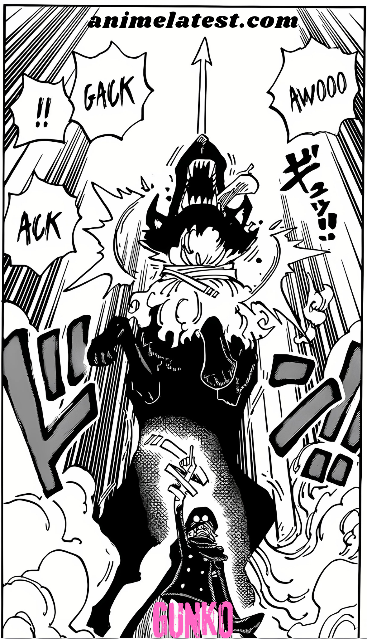 Gunko attacks Beasts from the Underworld