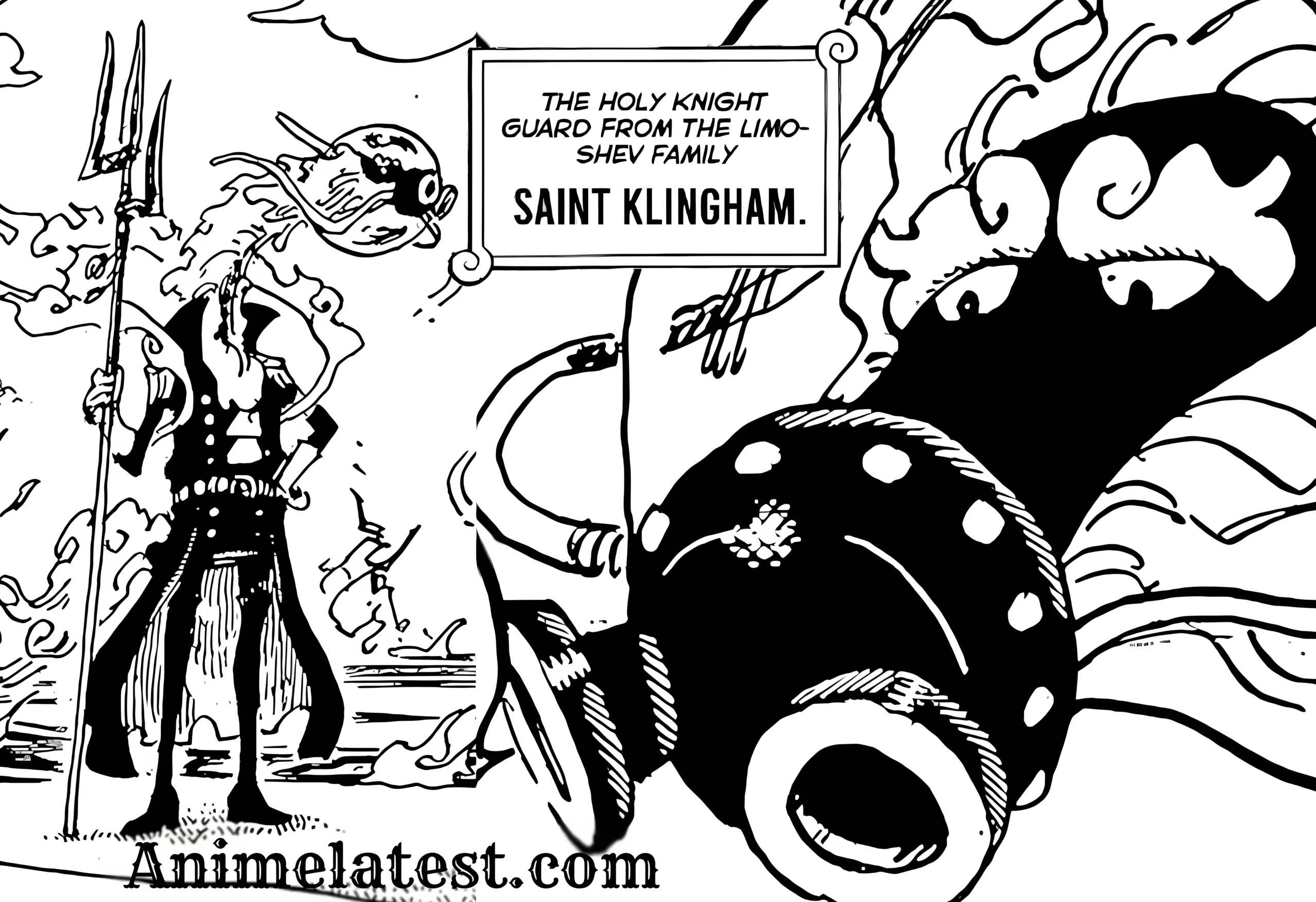 Saint Gillingham or Saint Klingham One Piece