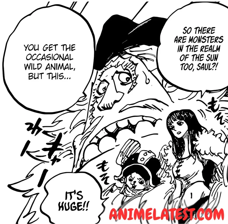 Robin and Chopper emerge from Saul’s beard