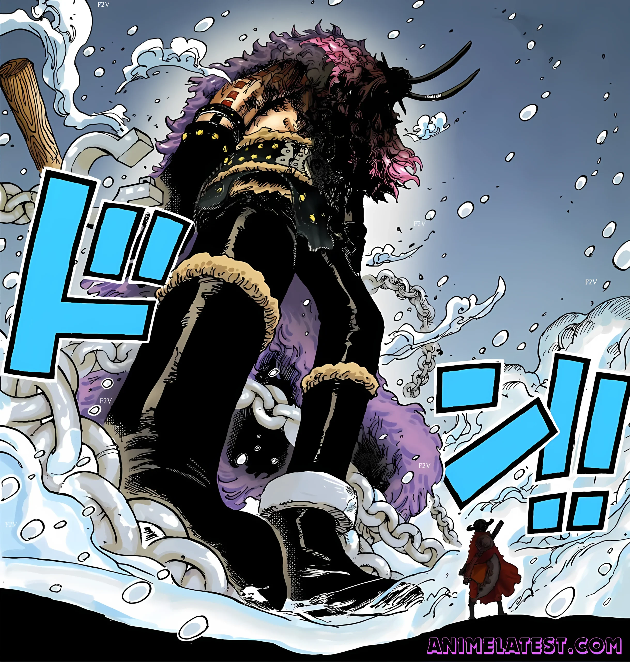 Loki Awakens- loki standing tall in front of Luffy