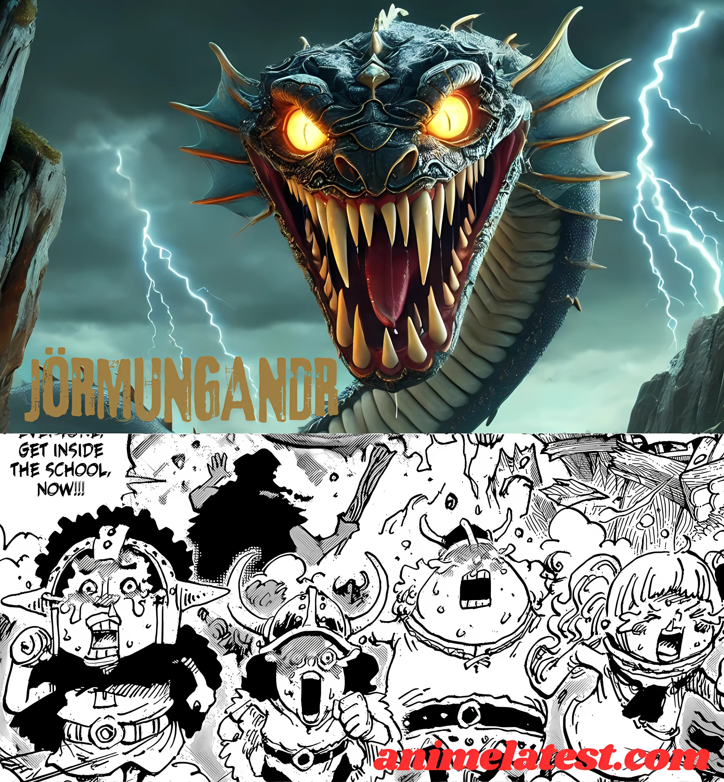 Jörmungandr terrorizes children
